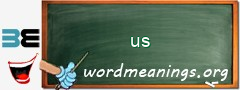 WordMeaning blackboard for us